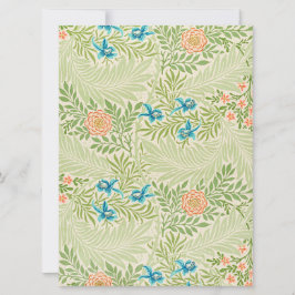 ラークスパー模様（William Morris著） カード