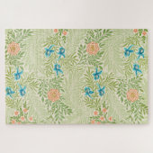 ラークスパー模様（William Morris著） ジグソーパズル (横)