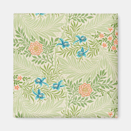 ラークスパー模様（William Morris著） マグネット