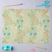 ラークスパー模様（William Morris著） 薄葉紙 (クラフト)