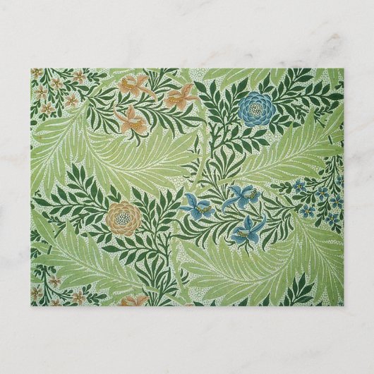 ラークスパー フラワー ヴィクトリアン ポストカード (正面)