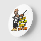 ラーク時計 ラウンド壁時計 (傾斜)