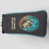 ラーゲモノグラムのムウスベース魚釣りクラブ ゴルフヘッドカバー (正面)