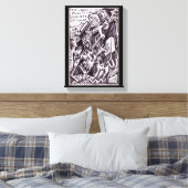 ラージの無政府主義者 キャンバスプリント (インサイチュ (寝室))