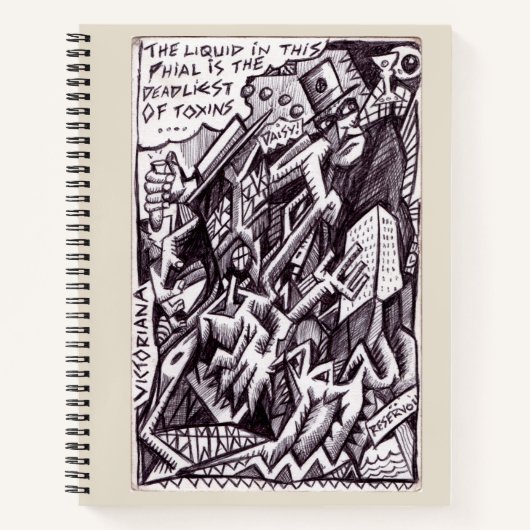 ラージの無政府主義者 ノートブック (正面)