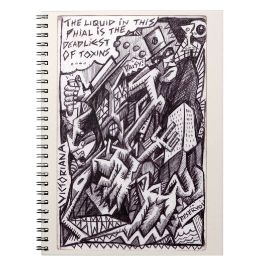 ラージの無政府主義者 ノートブック (正面)