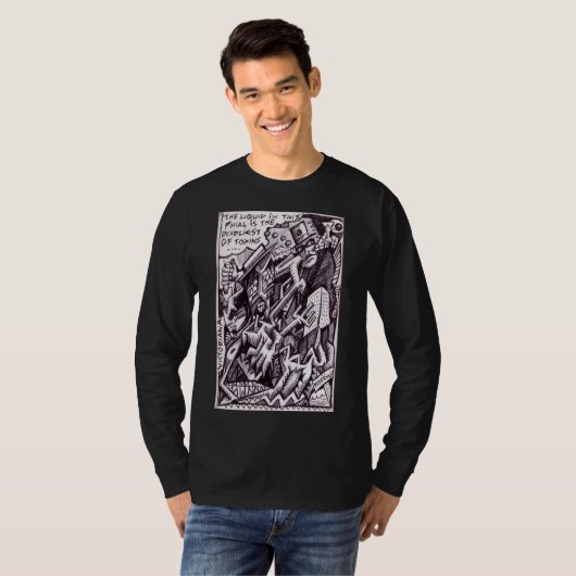 ラージの無政府主義者 Tシャツ (正面フル)