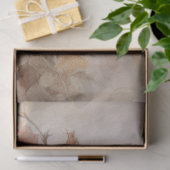 ラージインスパイアエレガントヴィンテージ紅白バラ 薄葉紙 (ギフト)