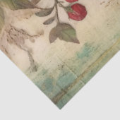 ラージインスパイアエレガントヴィンテージ赤バラ 薄葉紙 (詳細)