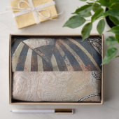 ラージインスパイアヴィンテージゴシックガール&ピンクローズ 薄葉紙 (ギフト)