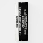 ラージカスタマイズレントリースアパートメンツ 横断幕 (縦)