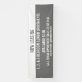 ラージカスタマイズレントリースアパートメンツ 横断幕 (縦)