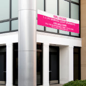 ラージカスタマイズレントリースアパートメンツ 横断幕 (ビルの外側)