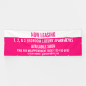 ラージカスタマイズレントリースアパートメンツ 横断幕 (横)