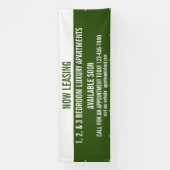 ラージカスタマイズレントリースアパートメンツ 横断幕 (縦)