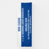 ラージカスタマイズレントリースアパートメンツ 横断幕 (縦)