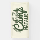 ラージカスタムキャンプバチェロレッテクール歓迎 横断幕 (縦)