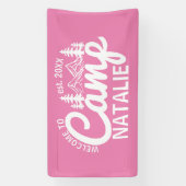 ラージカスタムキャンプバチェロレッテクール歓迎 横断幕 (縦)