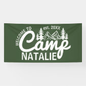 ラージカスタムキャンプバチェロレッテクール歓迎 横断幕 (横)