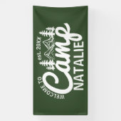 ラージカスタムキャンプバチェロレッテクール歓迎 横断幕 (縦)