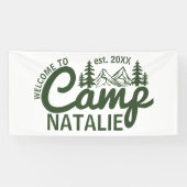 ラージカスタムキャンプバチェロレッテクール歓迎 横断幕 (横)