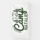 ラージカスタムキャンプバチェロレッテクール歓迎 横断幕 (縦)