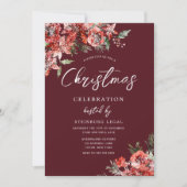 ラージガラ企業のホリデークリスマスパーティー 招待状 (正面)