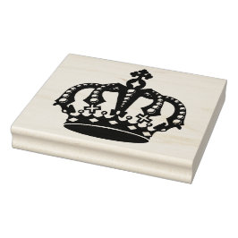 ラージクラウンゴムスタンプ ラバースタンプ