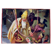 ラージクリスマスクランプス抱き枕 ラージペーパーバッグ (裏面)