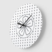 ラージクロック "Clock On, Clock Off" ラージ壁時計 (傾斜)