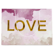 ラージサイズ『LOVE』ギフトバッグ