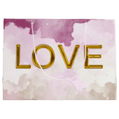ラージサイズ『LOVE』ギフトバッグ ラージペーパーバッグ (裏面)