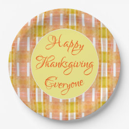 ラージサンクスギビング紙プレート ペーパープレート