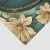 ラージシャビーシックティール(緑がかった色)クラフトティッシュペーパー 薄葉紙 (詳細)