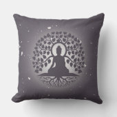 ラージスクエアヨガ装飾用クッション クッション (正面)