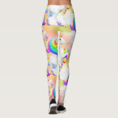 ラージスターレインボーユニコーンプリンセスの森 レギンス (裏面)