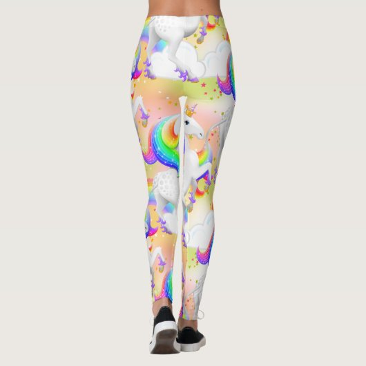 ラージスターレインボーユニコーンプリンセスの森 レギンス (裏面)