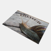 ラージスネイル-ビエンヴェニュ ドアマット (アングル)