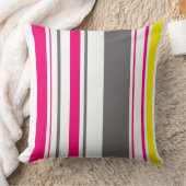 ラージスロークッション – ビーチハットストライプ クッション (ブランケット)