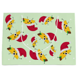 ラージタコサンタクリスマス抱き枕 ラージペーパーバッグ