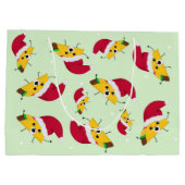 ラージタコサンタクリスマス抱き枕 ラージペーパーバッグ (裏面)