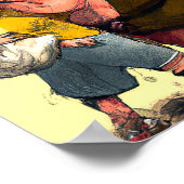 ラージドリアン – キャンバスアートプリント ポスター (角)