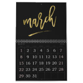 ラージナンズカレンダー2023黄金フェイクの月 カレンダー (3月 2026)