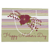 ラージハッピーマザーズデイ紙抱き枕 ラージペーパーバッグ (裏面)