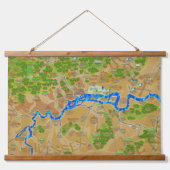 ラージヒストリックロンドンタペストリー 吊り下げ型タペストリー (正面)