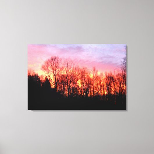 ラージファイリーサンライズキャンバスプリント キャンバスプリント (正面)