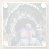 ラージフェスティバル感謝祭トルコ ガラスコースター (裏面)