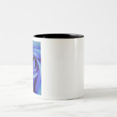 ラージブルーバラ ツートーンマグカップ (中央)
