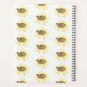 ラージプランナー（昆虫）オオカバマダラ、モナーク&ヒマワリ プランナー手帳 (裏面)