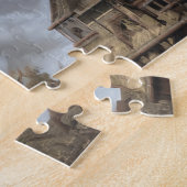 ラージホームキャッスルクラウドブルースカイシティルーラル ジグソーパズル (側面)